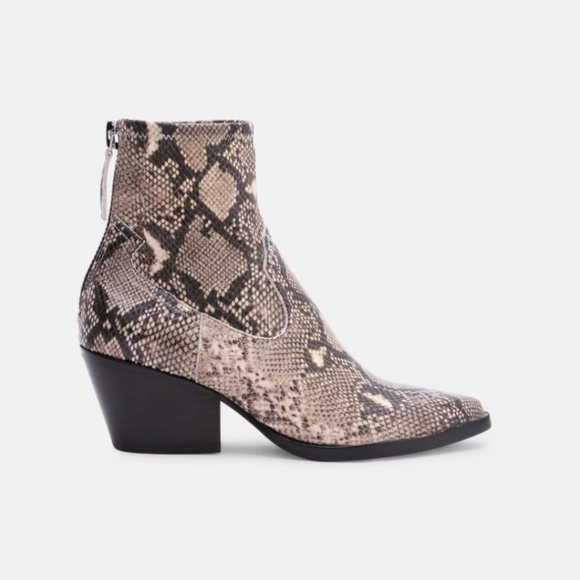 Dolce Vita Shoes - Dolce Vita Shanta Snake Booties Size 10